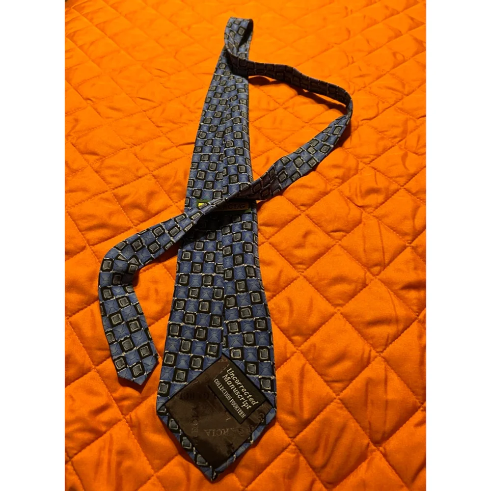J. Garcia Men’s 100% Silk Ties Grateful Dead Geometric Patterns
